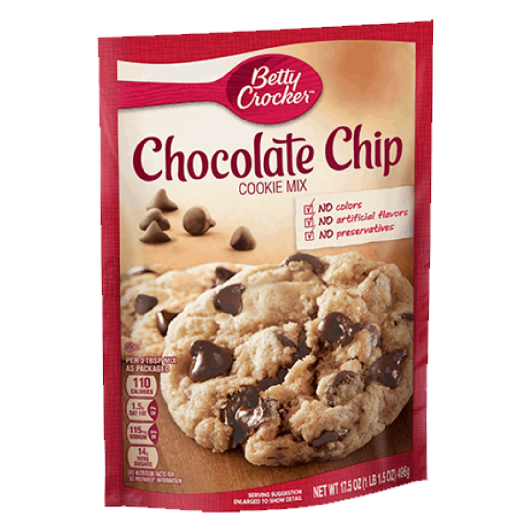 BETTY CROCKER COOKIE MIX CHOC CHIP 212G